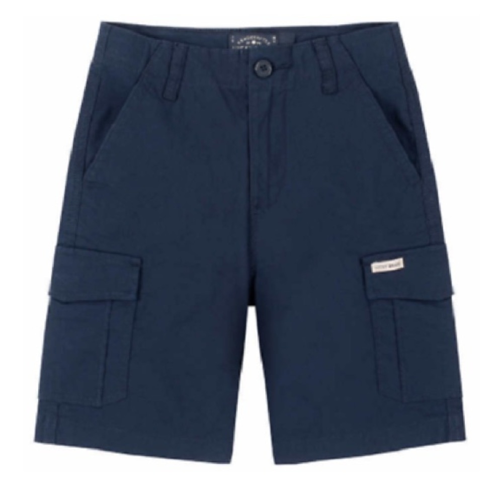 Boys Lucky Brand Navy Cargo Shorts Small 7/8
